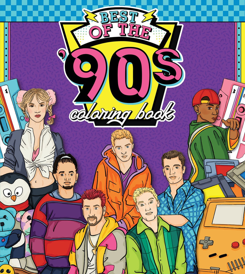 Best of the '90s Coloring Book - Art Department LLC