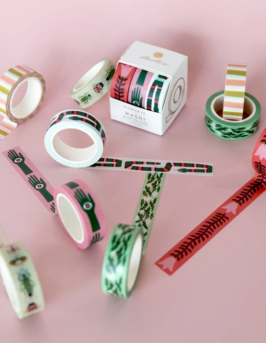 Washi Tape, Set of 3 | Folk Art Prints - Art Department LLC
