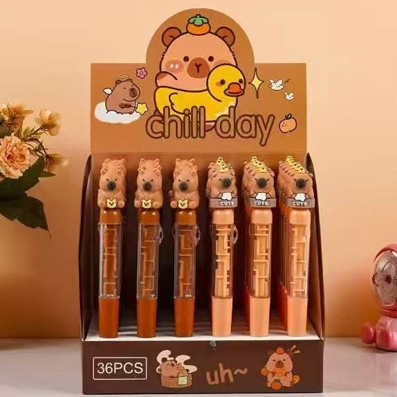 Capybara Maze Gel Pen - Art Department LLC