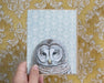 Barred Owl - Note Card - Art Department LLC