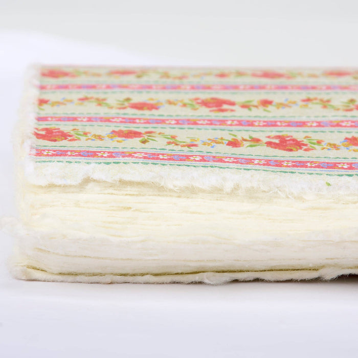 Striped French Floral Journal