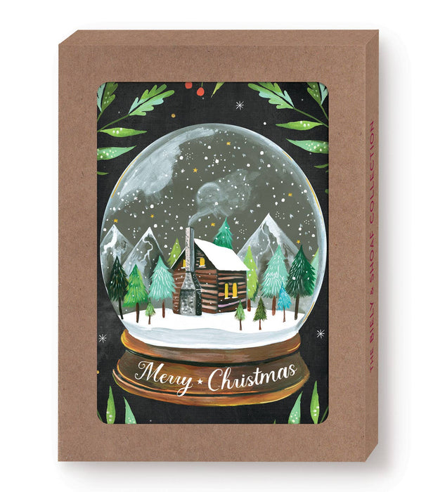 Merry Christmas Holiday Boxed Cards - Set of 10 - Art Department LLC