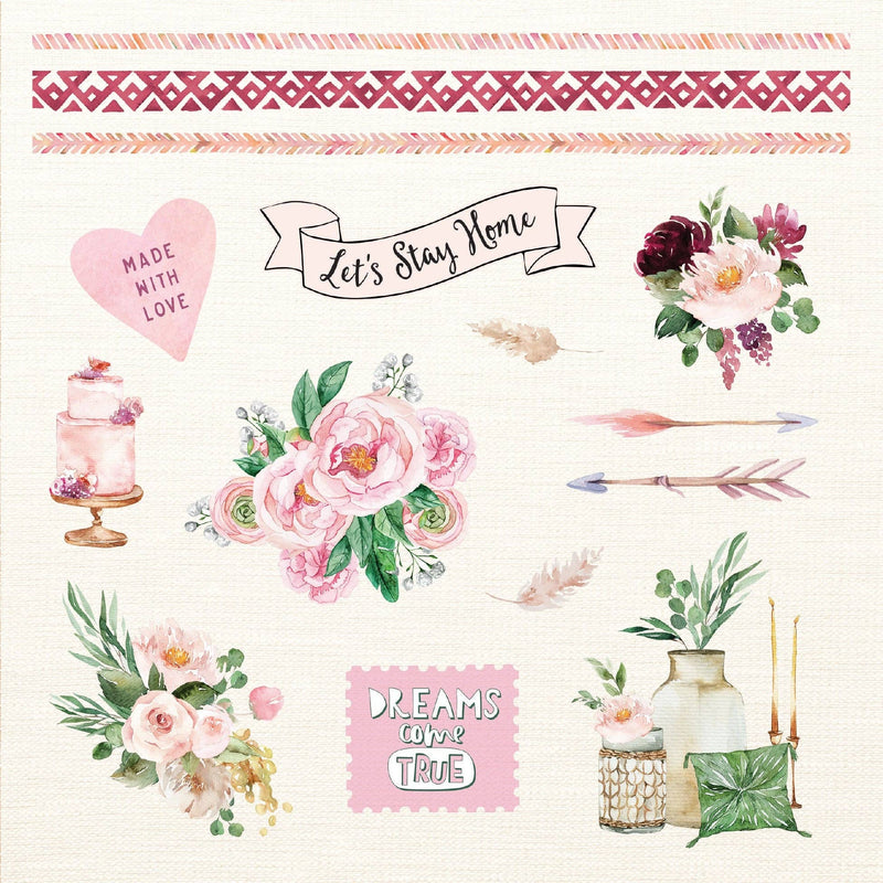 Boho Dreams Sticker Book - Art Department LLC