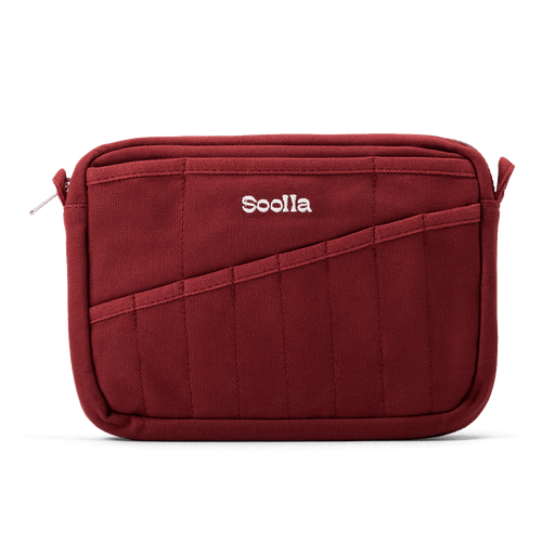 Soolla® Studio Pouch, Sangria - Art Department LLC