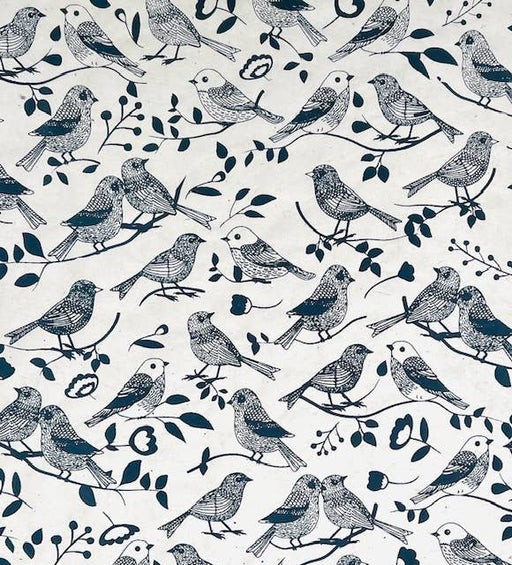 20x30 Bird, black on light brown - Art Department LLC