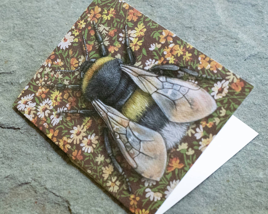 Bumblebee Brown - Note Card - Art Department LLC