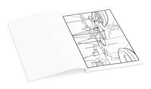 Impressionists on the Water Coloring Book, inside pages