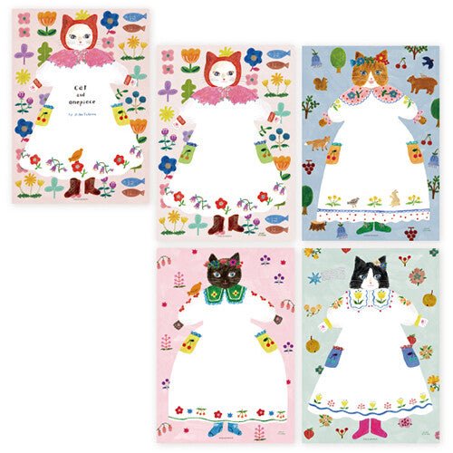Aiko Fukawa Cat Stationery designs