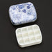 Tiny Floral Travel Palettes, Delft Blue