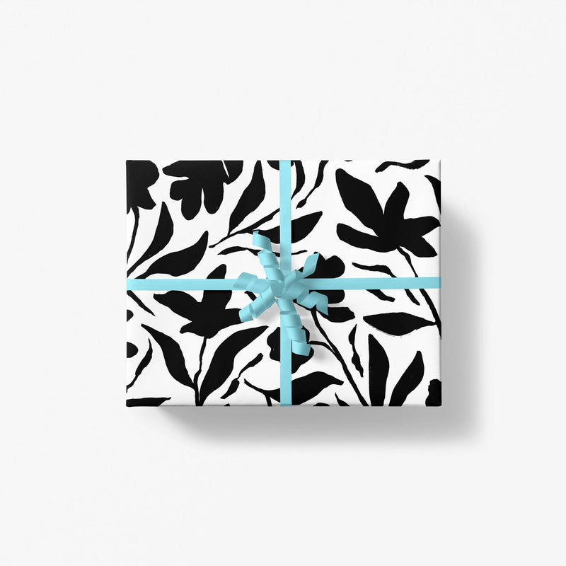 Fleur Gift Wrap, 3 Sheets - Art Department LLC