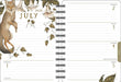 Woodland Wardens 2026 Weekly Planner by Jessica Roux - Art Department LLC