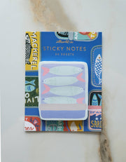 Die - Cut Sticky Notepad | Tinned Fish - Art Department LLC