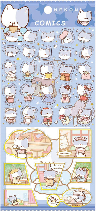 Cat Comics Nekoni Stickers