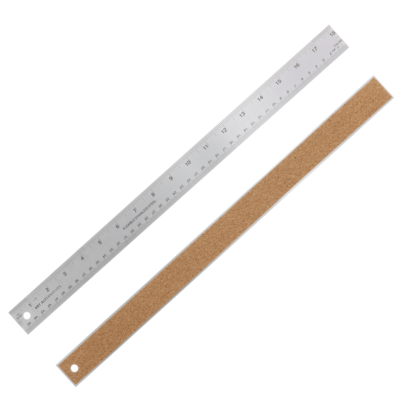 Flexible Stainless Steel Metal Rulers - Art Department LLC