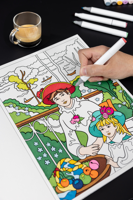 Art History Coloring Books