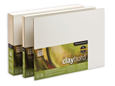 Clayboard 1/8 inch 8X10 - Art Department LLC