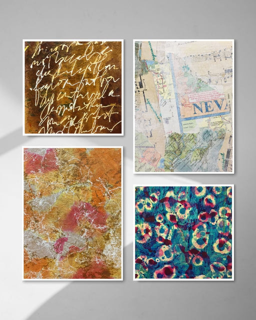 Splash, Stamp & Stash: Creating Altered Papers for Collage & Assemblage with GG - Art Department LLC