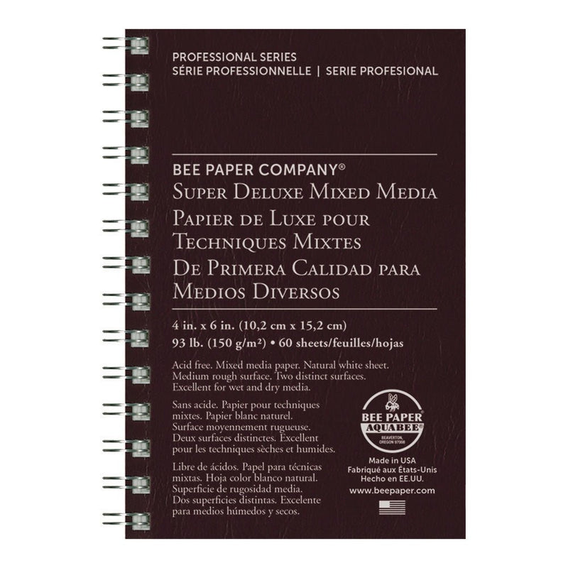 Bee Paper Super Deluxe Sketch Pads, 60 Sheet Wire Bound - Art Department LLC