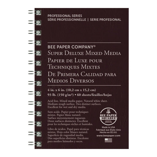 Bee Paper Super Deluxe Sketch Pads, 60 Sheet Wire Bound - Art Department LLC