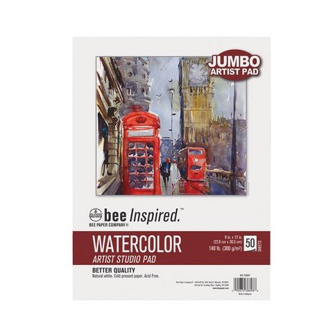 Bee Inspired Watercolor Pads - Art Department LLC