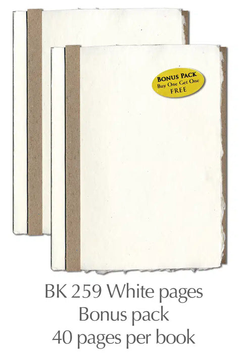 Bookmaking Kit 6″x9″ – 40 White Pages BK259