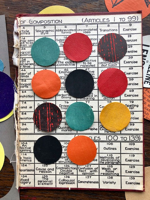 Let 'er Rip Collages: Using Vintage Book Parts