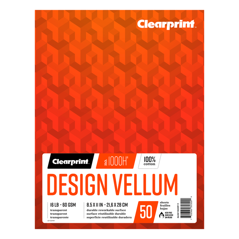 Clearprint 1000H Drafting Vellum Unprinted - Art Department LLC