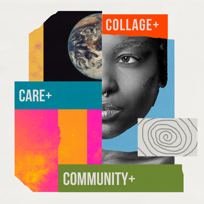 Collage+Care+Community+