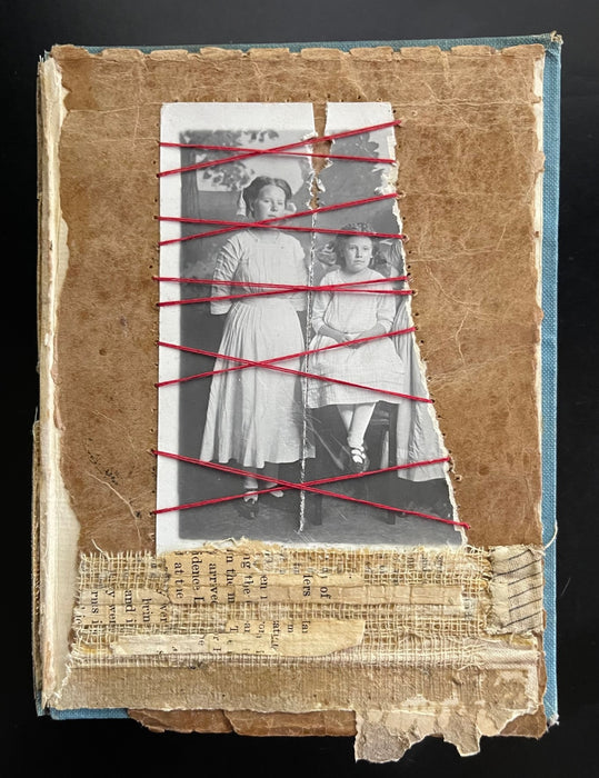 Let 'er Rip Collages: Using Vintage Book Parts