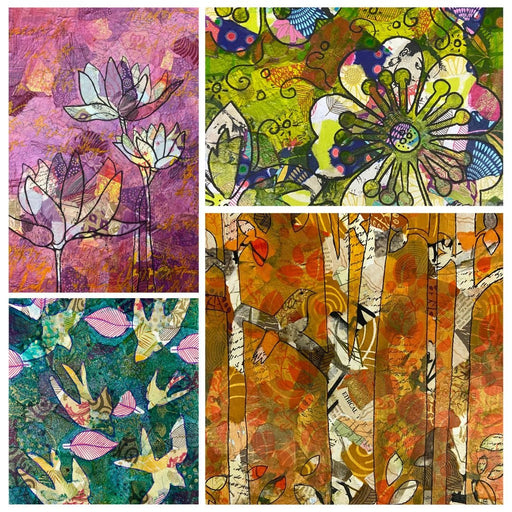 Windows of Wonder - Dynamic Mixed Media Collage and Painting Workshop - Art Department LLC