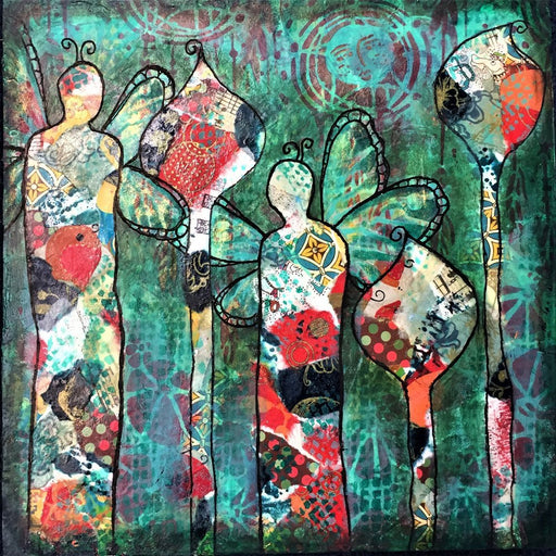 Windows of Wonder - Dynamic Mixed Media Collage and Painting Workshop - Art Department LLC