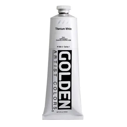 Golden Titanium White Heavy Body Acrylic 5oz - Art Department LLC