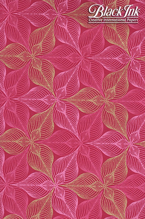 Black Ink Handmade Screenprinted Decorative Paper - Art Department LLC