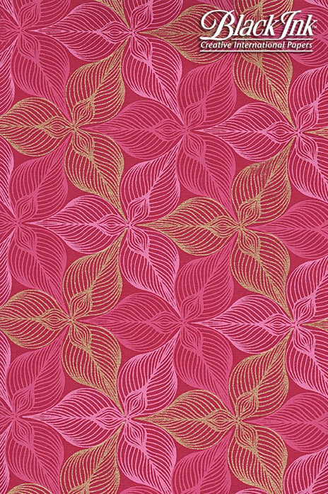 Black Ink Handmade Screenprinted Decorative Paper - Art Department LLC