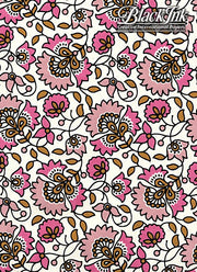 Black Ink Handmade Screenprinted Decorative Paper - Art Department LLC