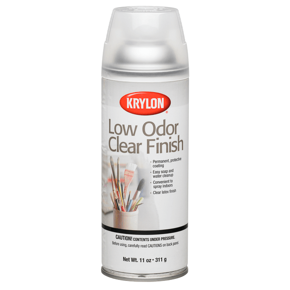 Krylon Spray Low Odor Clear 11oz - Art Department LLC