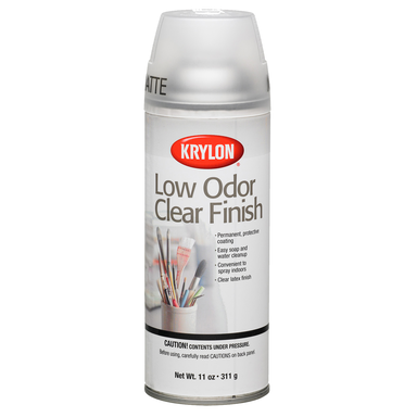 Krylon Spray Low Odor Clear MATTE 11oz