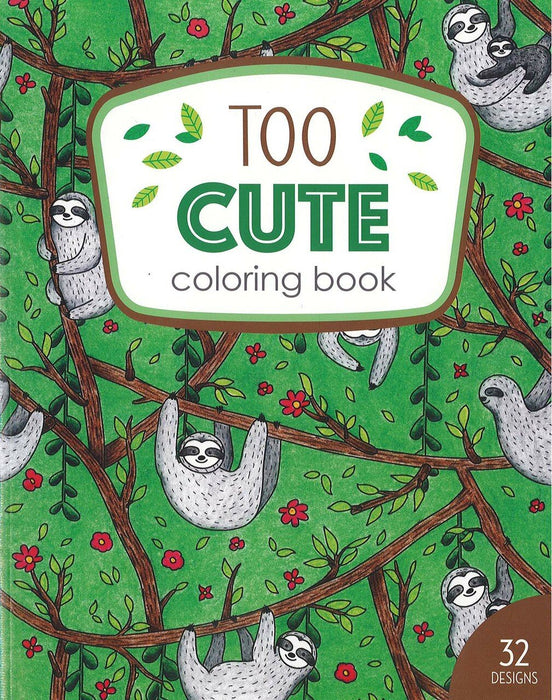 Too Cute Coloring Book