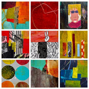 Lexicon of Collage: Creating a Deck of Mixed Media Collages with Dayna Collins - Art Department LLC