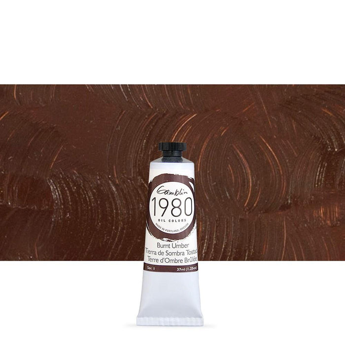 Gamblin 1980 Oil Color 37 ML - Art Department LLC