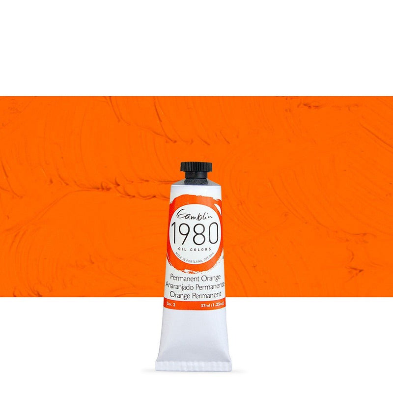 Gamblin 1980 Oil Color 37 ML - Art Department LLC