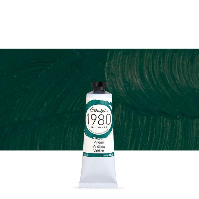 Gamblin 1980 Oil Color 37 ML - Art Department LLC
