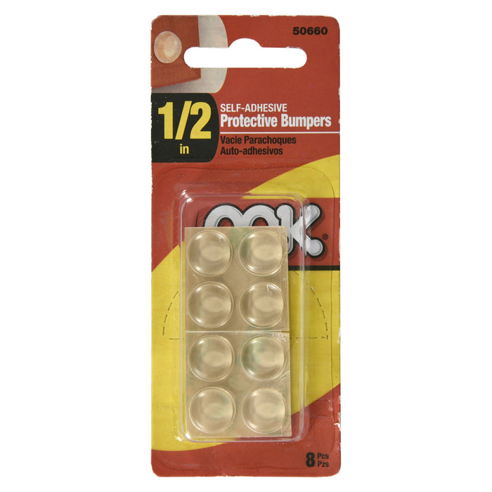 OOK Clear Self - Adhesive Protective Bumpers (1/2") - Art Department LLC