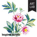 Art Lab Inspired Acrylic- Pretty Peony Experience