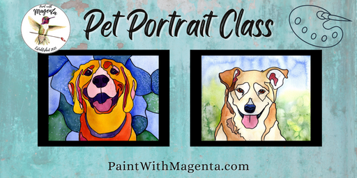 DIY Watercolor Pet Portrait with Elisa Mack