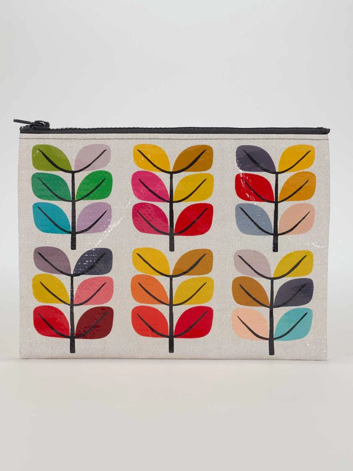 Blue Q Zipper Pouch - Art Department LLC