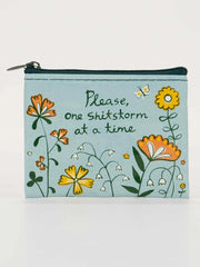Blue Q Coin Purse - Art Department LLC