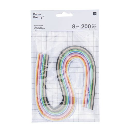 Quilling Paper Strip Sets, Multi-Color