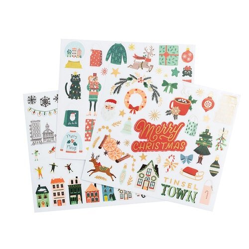 Busy Sidewalks Sticker Book - Art Department LLC