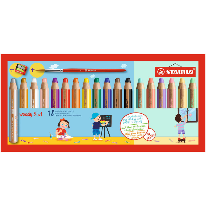 Stabilo Woody Coloring Pencil Sets - Art Department LLC